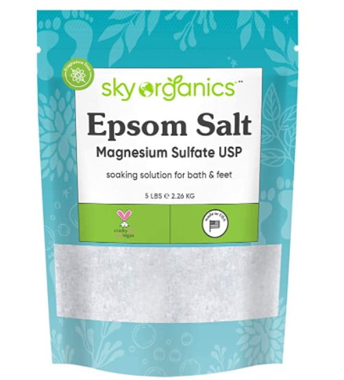 what to do with dried lavender: Epsom Salt by Sky Organics