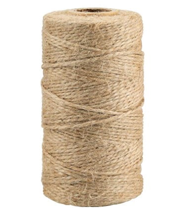 what to do with old keys: Natural Jute Twine